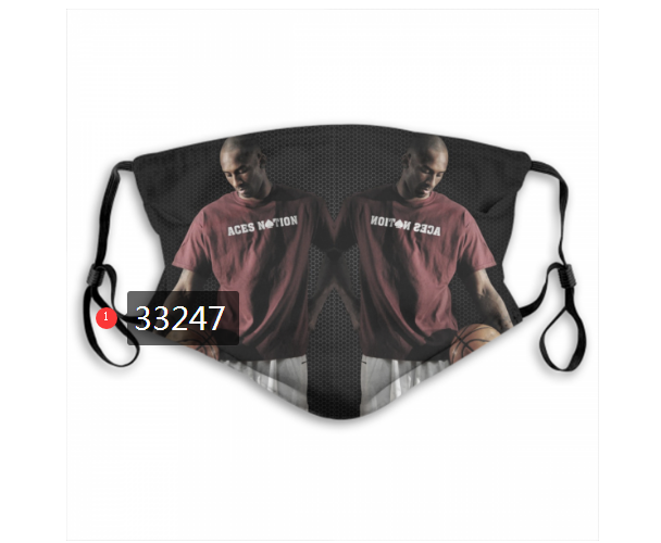 2021 NBA Los Angeles Lakers #24 kobe bryant 33247 Dust mask with filter